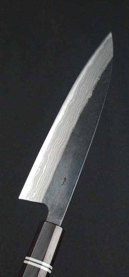 Muneishi Hamono Blue2 Kuro Damascus  Gyuto 210mm