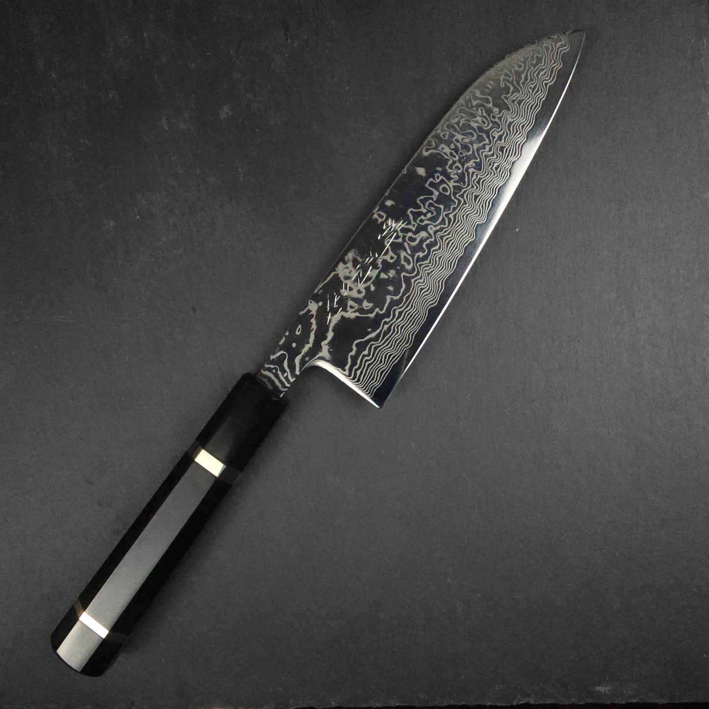 Sakai Kikumori SLD Damascus Santoku 165mm