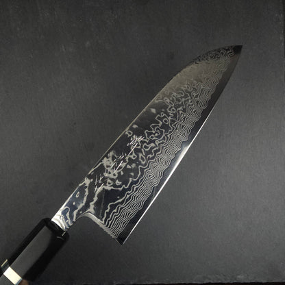 Sakai Kikumori SLD Damascus Santoku 165mm