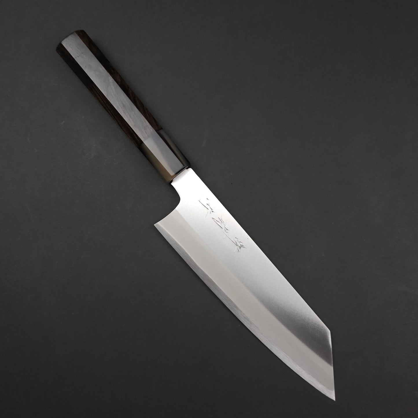 Sakai Kikumori Aogami Super Kiritsuke Santoku 170mm