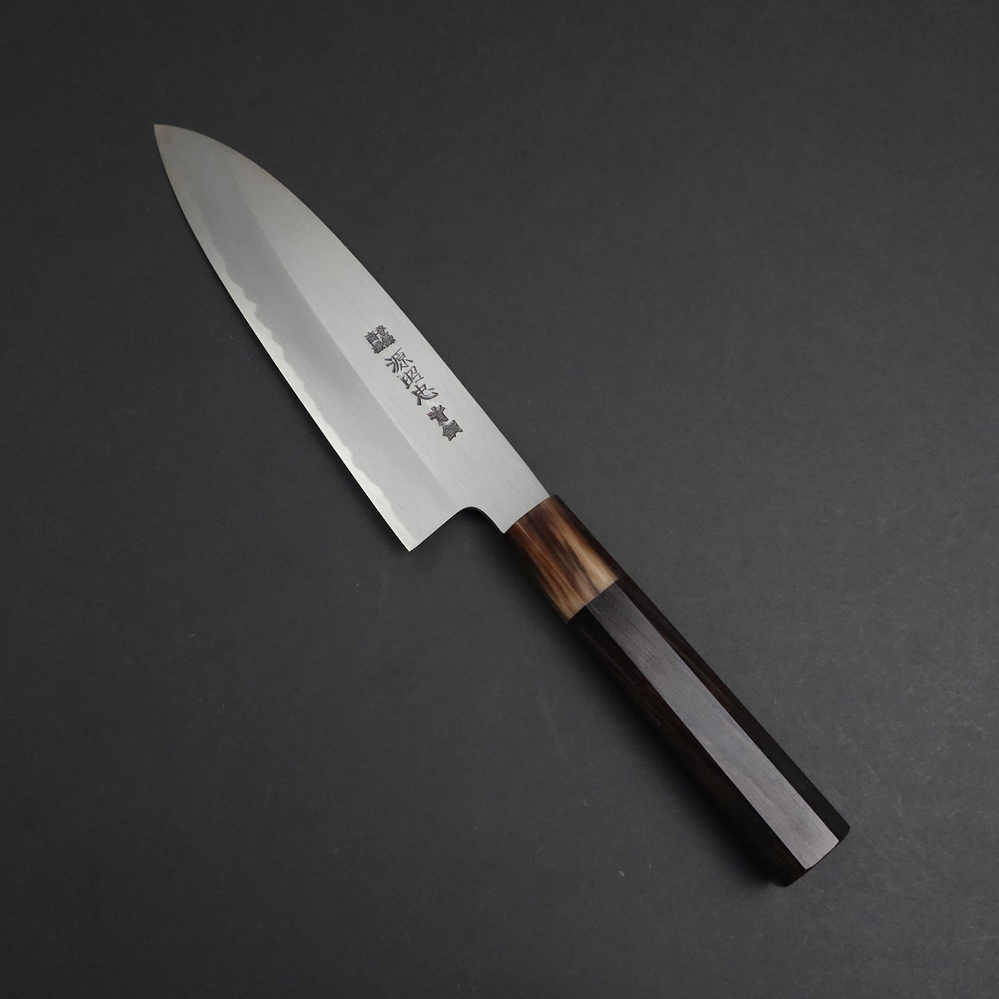 Black Ebony with Blond Buffalo Horn Ferrule