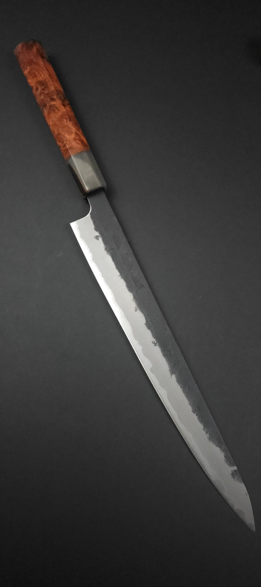 Sakai Kikumori BAS Blue Super Sujihiki 240mm