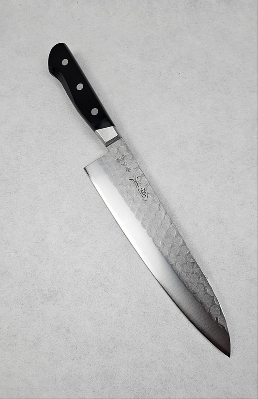 OUL Sakai Blue2 steel Tsuchime Gyuto 200mm