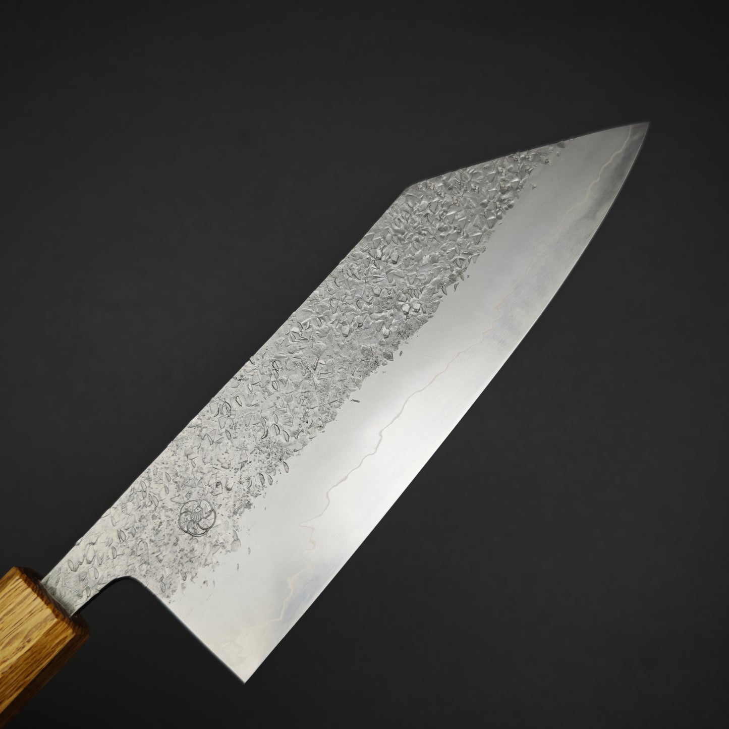 6 Miyazaki Kajiya Ginsan Tsuchime Kirituke Gyuto 200mm