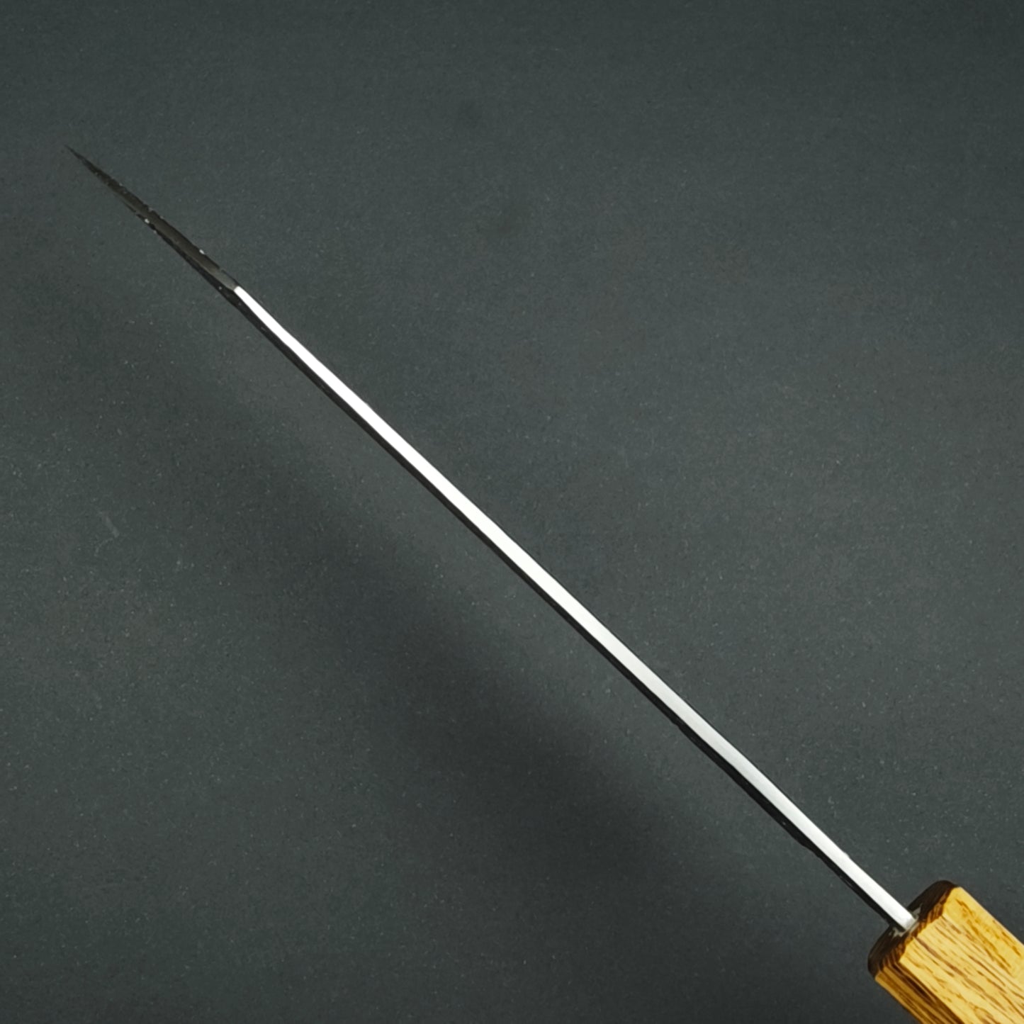 6 Miyazaki Kajiya Ginsan Tsuchime Kirituke Gyuto 200mm