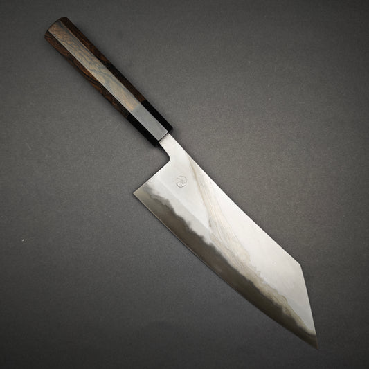 18 Miyazaki Kajiya Blue2 Bunka 195mm Super Soft Steel Hon-warikomi