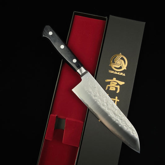 Takamura VG10 Tsuchime Santoku 170mm