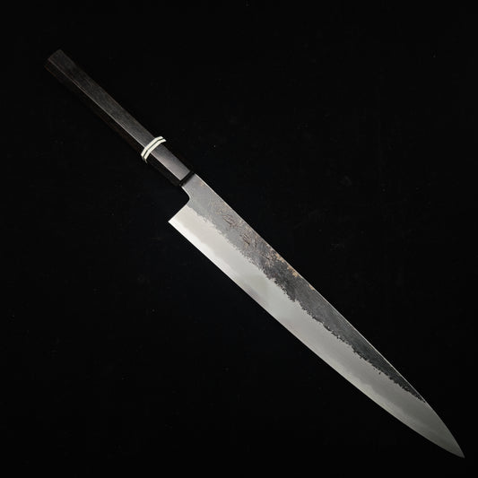 Sakai Kikumori-Yoshikazu Tanaka White2 Kuro Sujihiki 270mm
