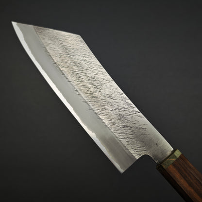 Mutsumi Hinoura White2 Pine Needle Hakata 180mm-Stainless clad