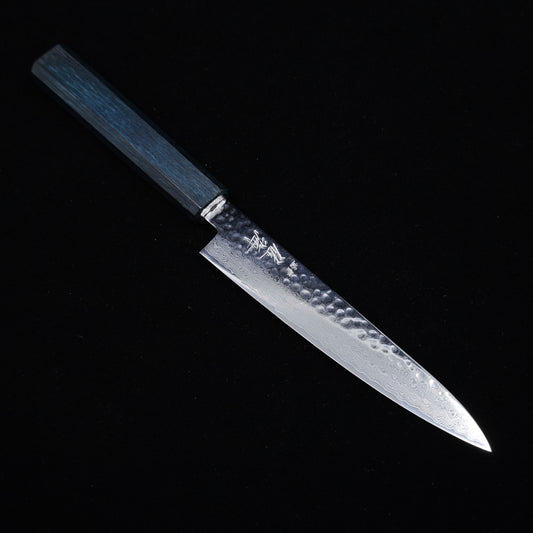Touroku Sakai KAGAYAKI VG10 Damascus Tsuchime Petty 150mm