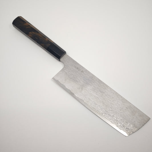 Nigara Hamono VG XEOS  Damascus Nakiri 165mm