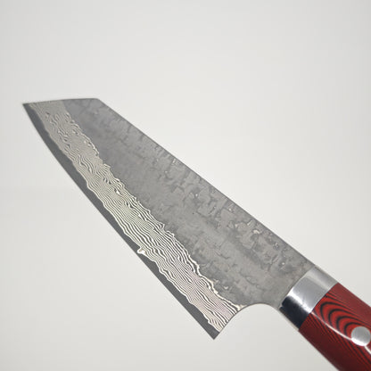 Takeshi Saji VG10 Cross Tsuchime Kurouchi Bunka 180mm