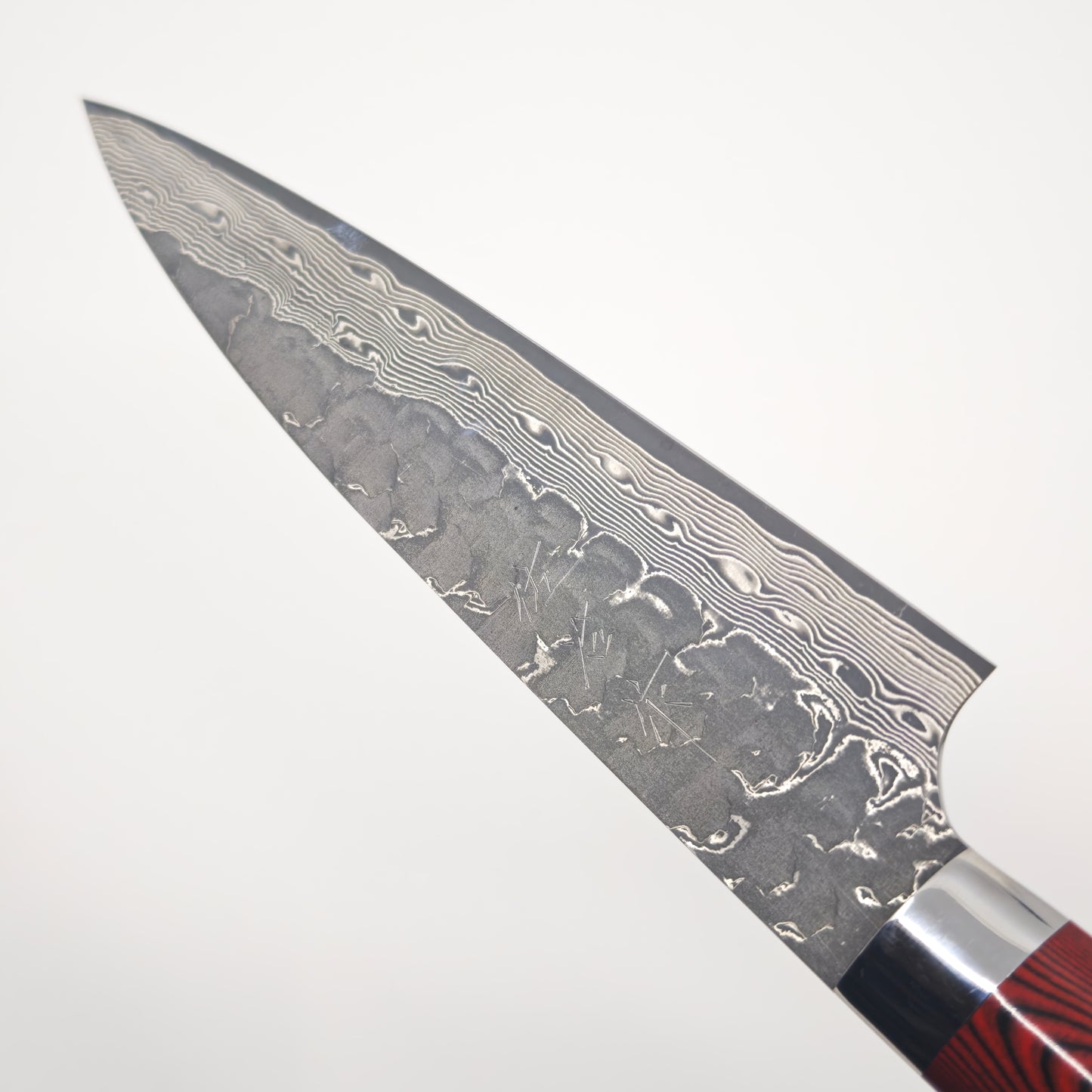 Takeshi Saji VG10 Cross Tsuchime Kurouchi Petty 130mm