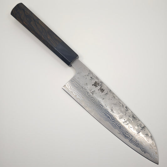 Shisei Swedish Steel Washiji Santoku 165mm