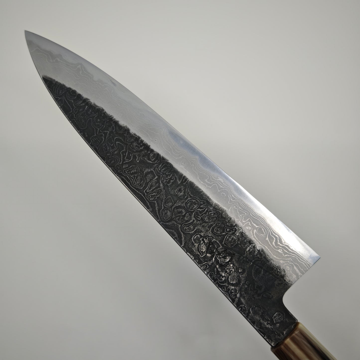 Mutsumi Hinoura White2 Kitaeji Gyuto 210mm