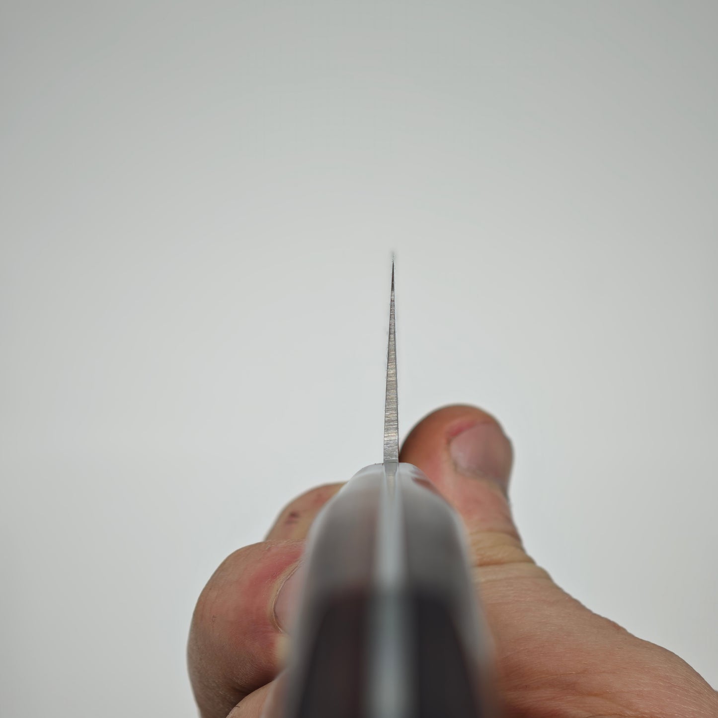 Touroku Sakai Ono VG10 17 Layer Damascus Santoku 180mm Brown Western Handle