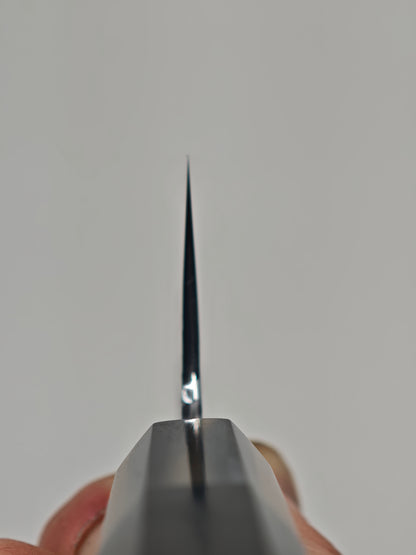 Tadokoro Hamono Ginsan(Silver3) Kurozome Tsuchime Gyuto 240mm