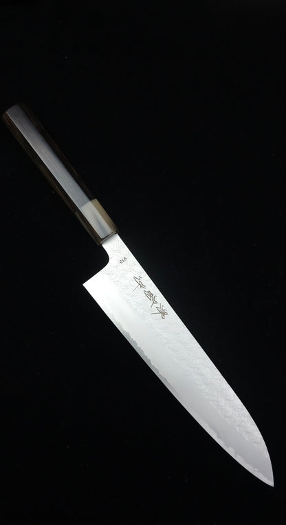 Black Ebony with Blond Buffalo Horn Ferrule