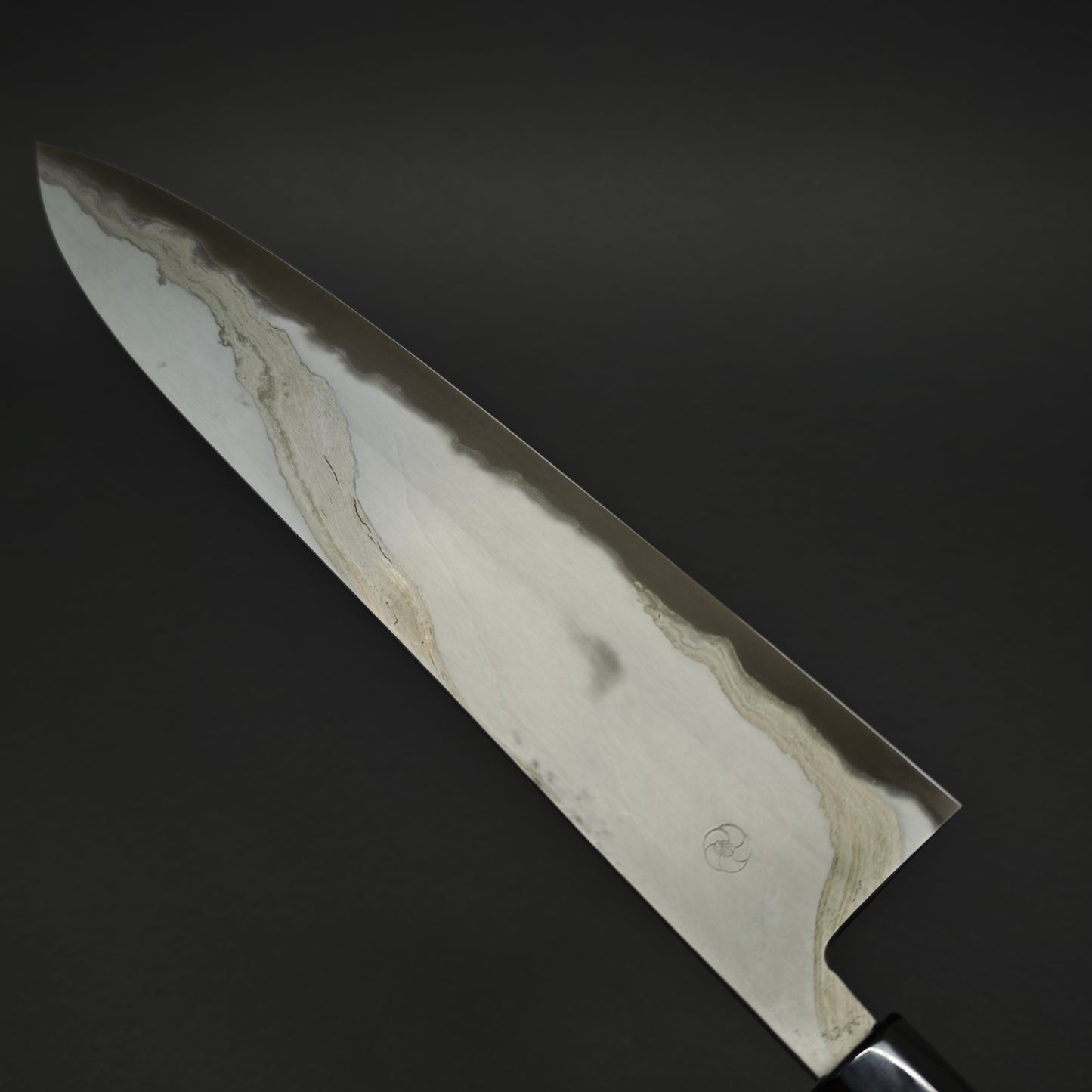 23 Miyazaki Kajiya Kitaeji Blue2 Wa Steel Super Soft Steel Hon-warikomi Gyuto 270mm