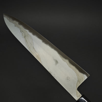 23 Miyazaki Kajiya Kitaeji Blue2 Wa Steel Super Soft Steel Hon-warikomi Gyuto 270mm