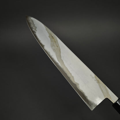23 Miyazaki Kajiya Kitaeji Blue2 Wa Steel Super Soft Steel Hon-warikomi Gyuto 270mm