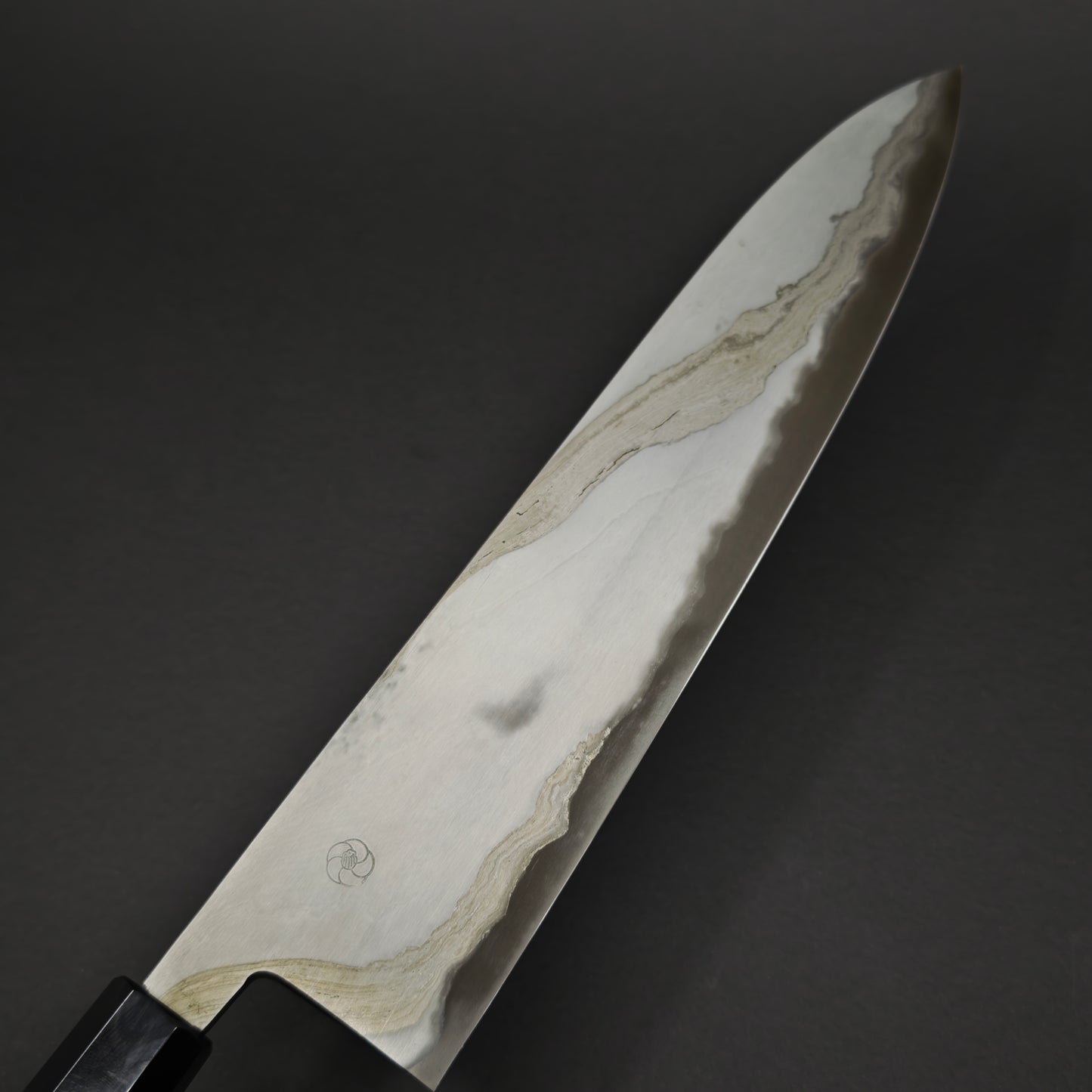 23 Miyazaki Kajiya Kitaeji Blue2 Wa Steel Super Soft Steel Hon-warikomi Gyuto 270mm