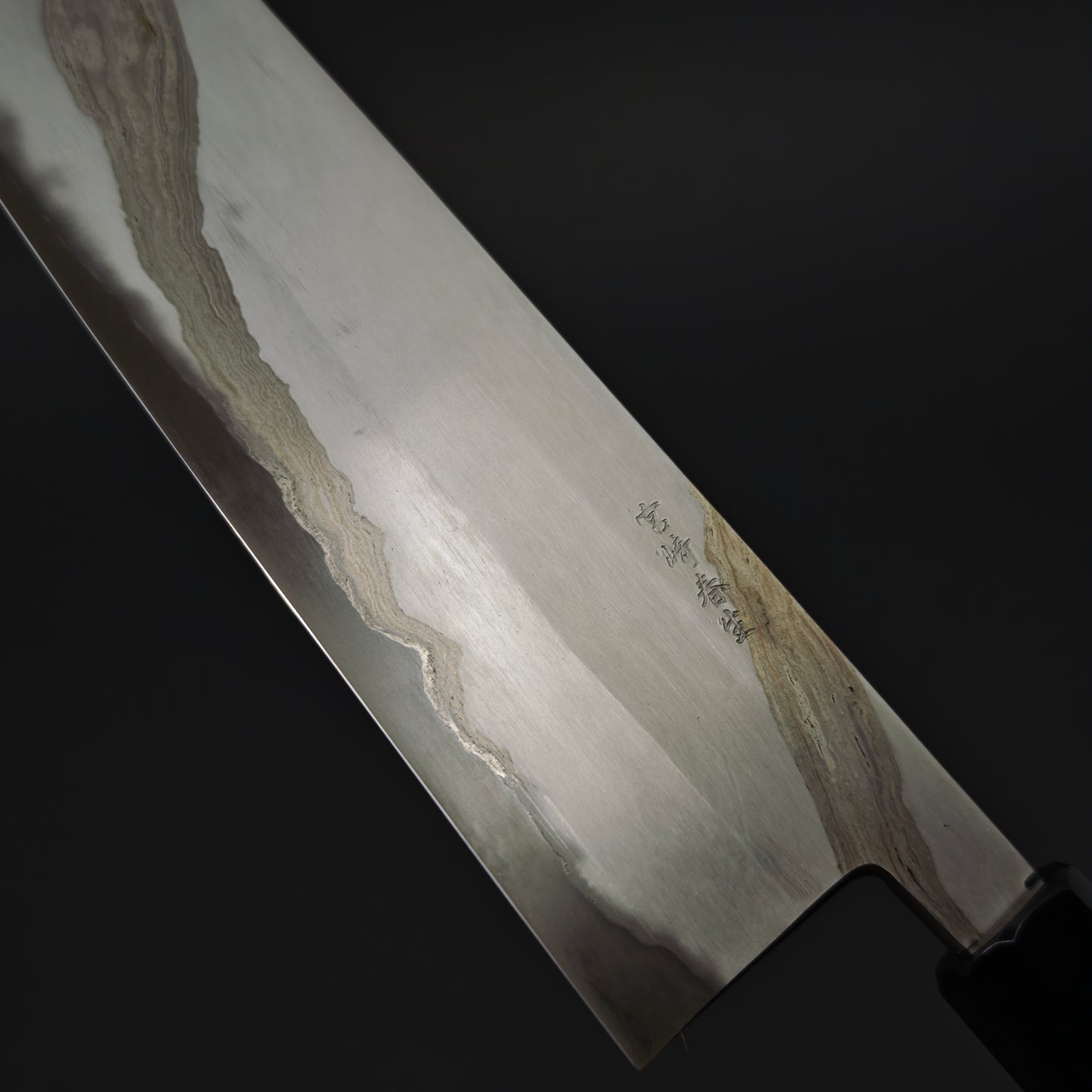 23 Miyazaki Kajiya Kitaeji Blue2 Wa Steel Super Soft Steel Hon-warikomi Gyuto 270mm