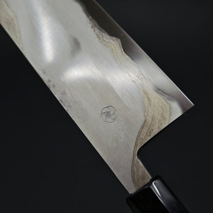 23 Miyazaki Kajiya Kitaeji Blue2 Wa Steel Super Soft Steel Hon-warikomi Gyuto 270mm