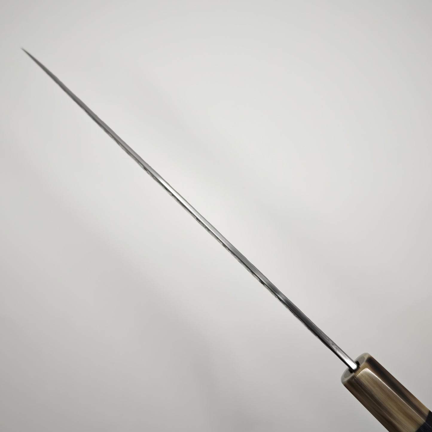 Tadokoro Hamono Ginsan(Silver3) Kurozome Tsuchime Gyuto 220mm