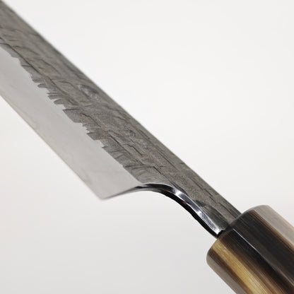 Tadokoro Hamono Ginsan(Silver3) Kurozome Tsuchime Gyuto 220mm