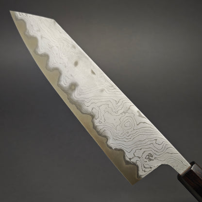 17 Miyazaki Kajiya Blue2 Multi-layered Hon-warikomi Kiritsuke Gyuto 210mm