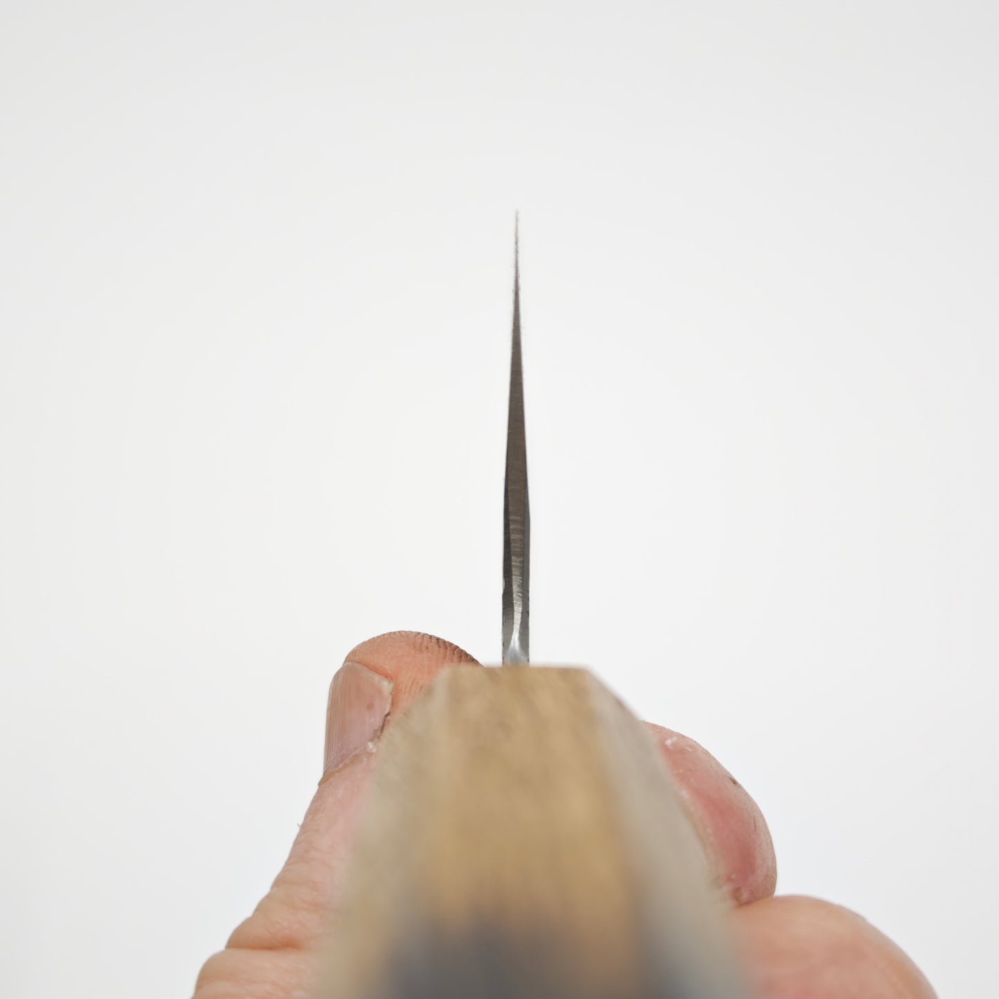 10 Miyazaki Kajiya ZA18 Damascus Tsuchime Bunka 185mm