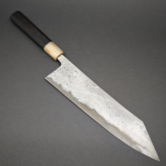 12 Miyazaki Kajiya Blue2 Multi-layered Hon-warikomi Wave Kiritsuke Gyuto 240mm