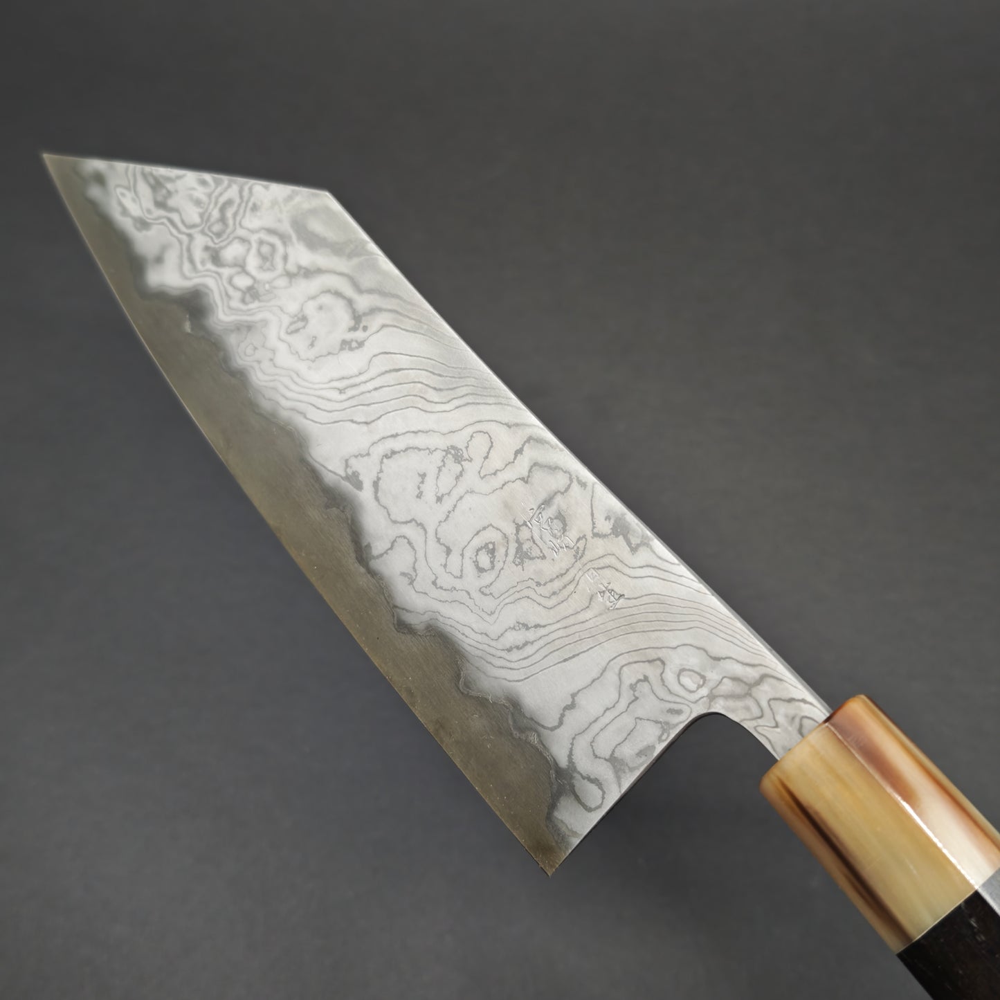 34 Miyazaki Kajiya Blue2 Multi-layered Hon-warikomi Bunka 170mm