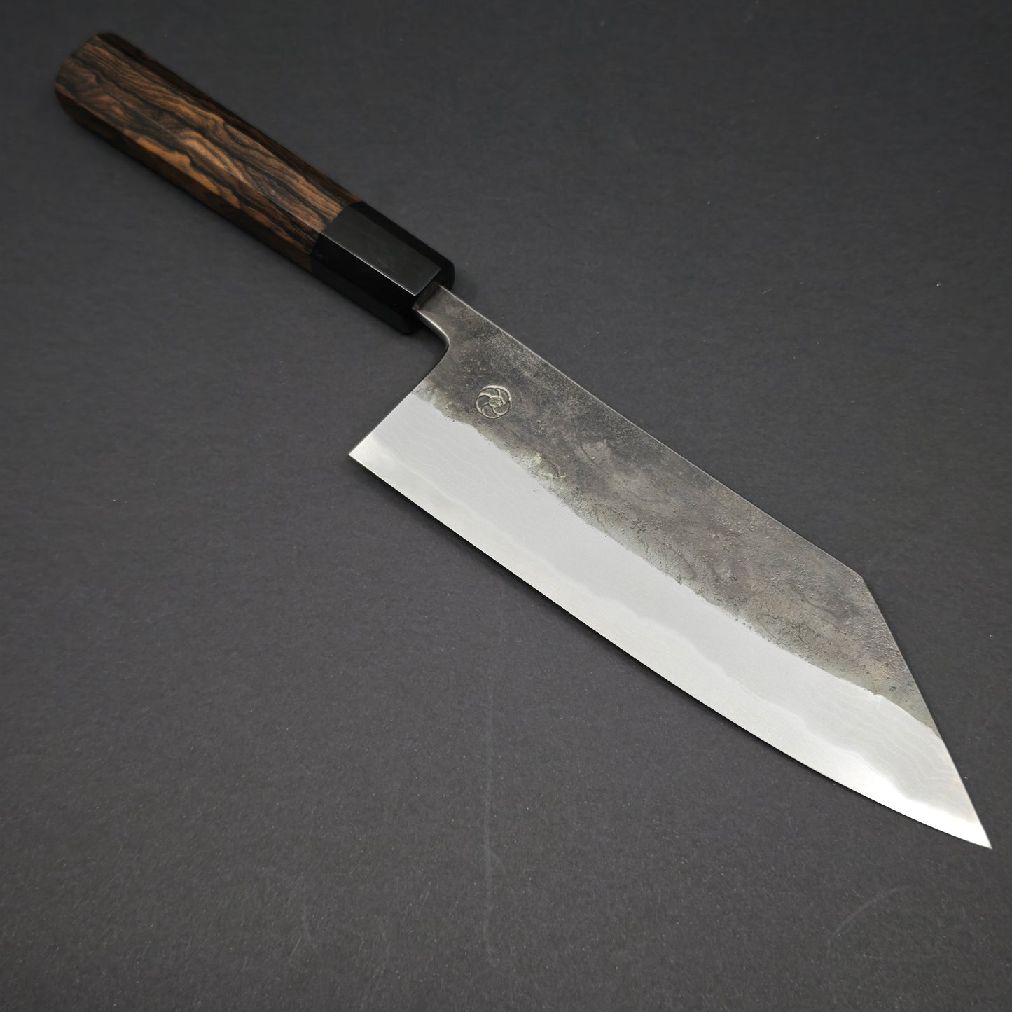 19 Miyazaki Kajiya Blue2 Multi-layered Hon-warikomi Bunka 180mm