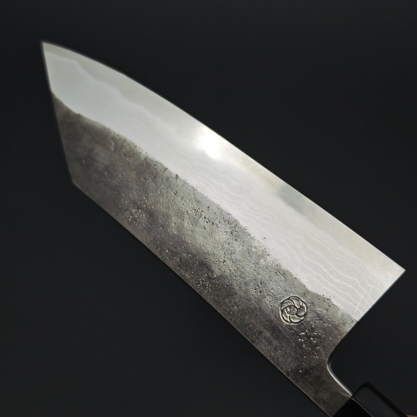 19 Miyazaki Kajiya Blue2 Multi-layered Hon-warikomi Bunka 180mm