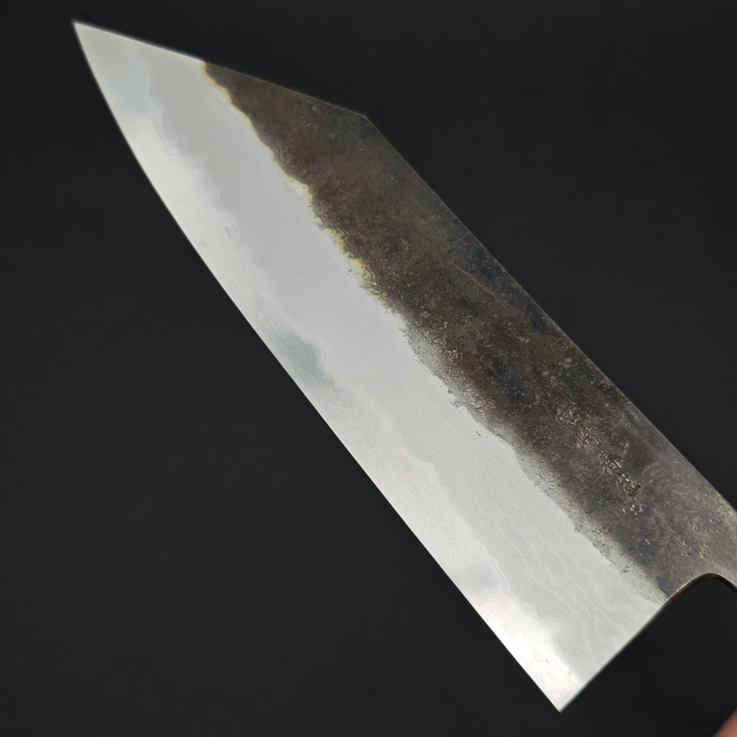 19 Miyazaki Kajiya Blue2 Multi-layered Hon-warikomi Bunka 180mm