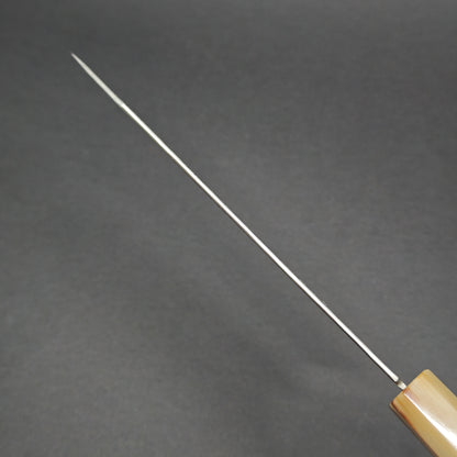 16 Miyazaki Kajiya ZA18 Damascus Tsuchime Bunka 180mm With Sub-zero Cryogenic Treatment