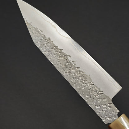 32 Miyazaki Kajiya Ginsan Tsuchime Kiritsuke Petty 145mm With Sub-zero Cryogenic Treatment