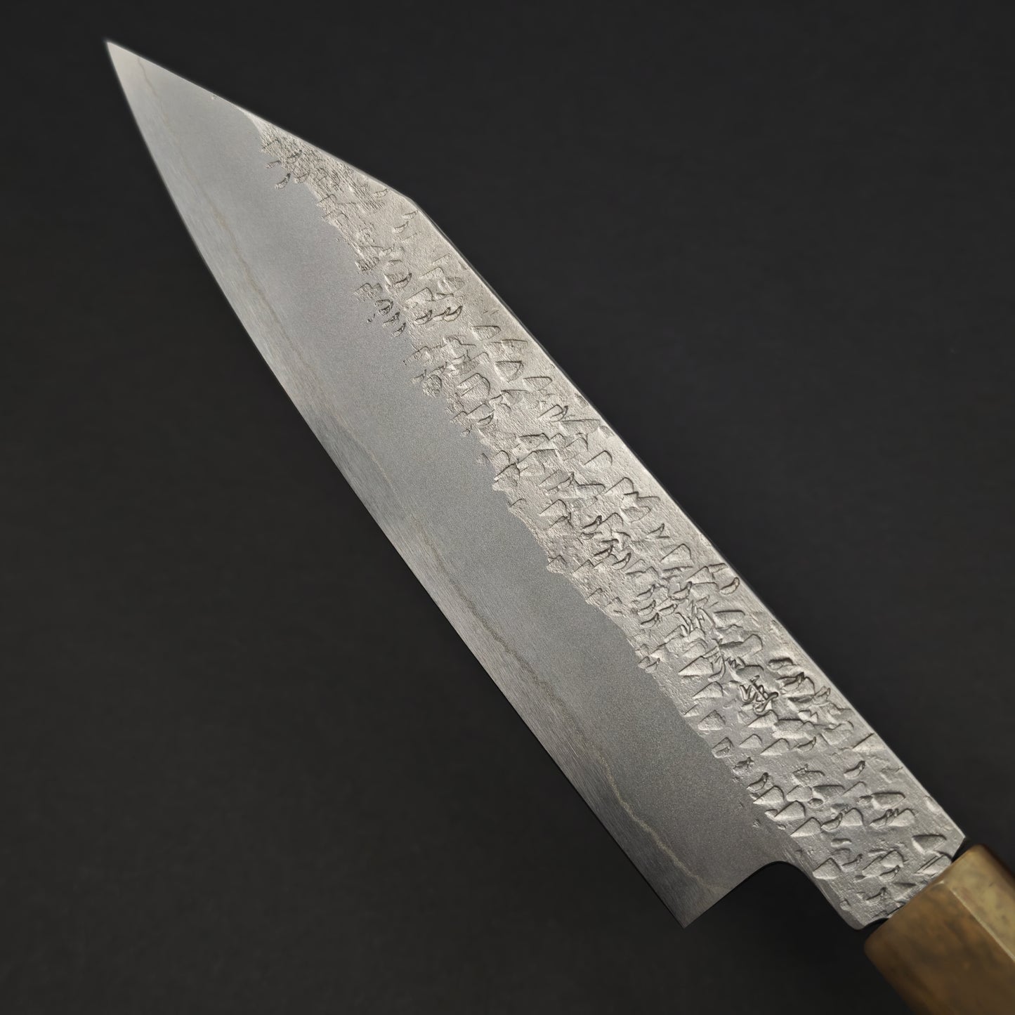 32 Miyazaki Kajiya Ginsan Tsuchime Kiritsuke Petty 145mm With Sub-zero Cryogenic Treatment