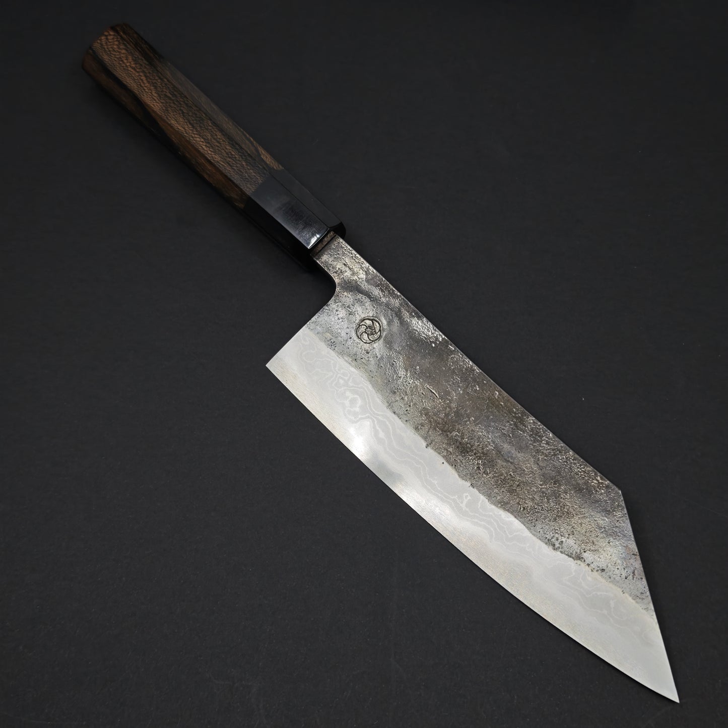 20 Miyazaki Kajiya Blue2 Multi-layered Hon-warikomi Bunka 180mm