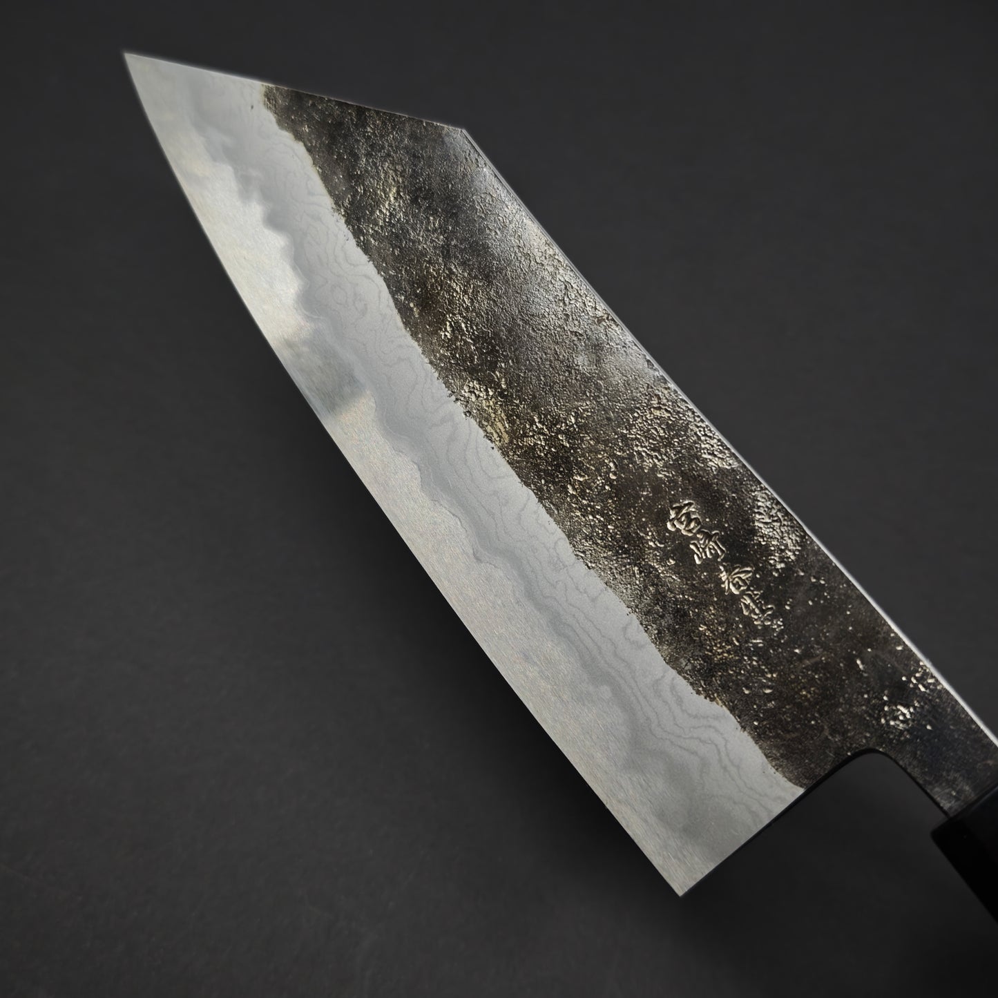 20 Miyazaki Kajiya Blue2 Multi-layered Hon-warikomi Bunka 180mm