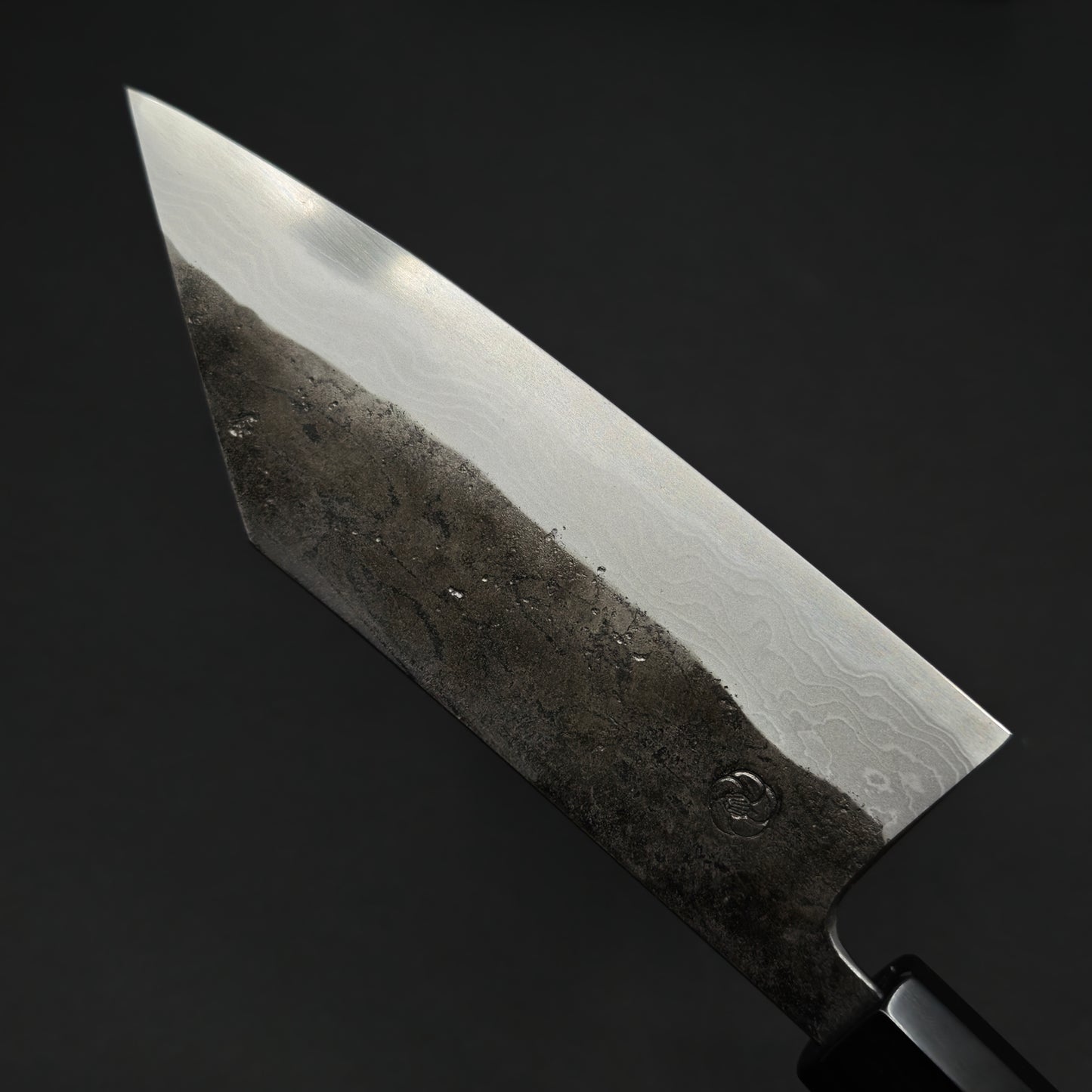 21 Miyazaki Kajiya Blue 2 Multi-layered Hon-warikomi Bunka 150mm