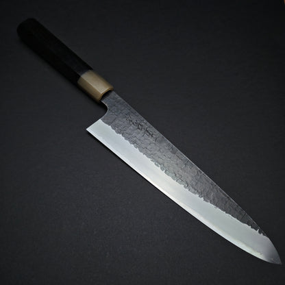 Tadokoro Hamono SG2 Kurozome Tsuchime Gyuto 220mm