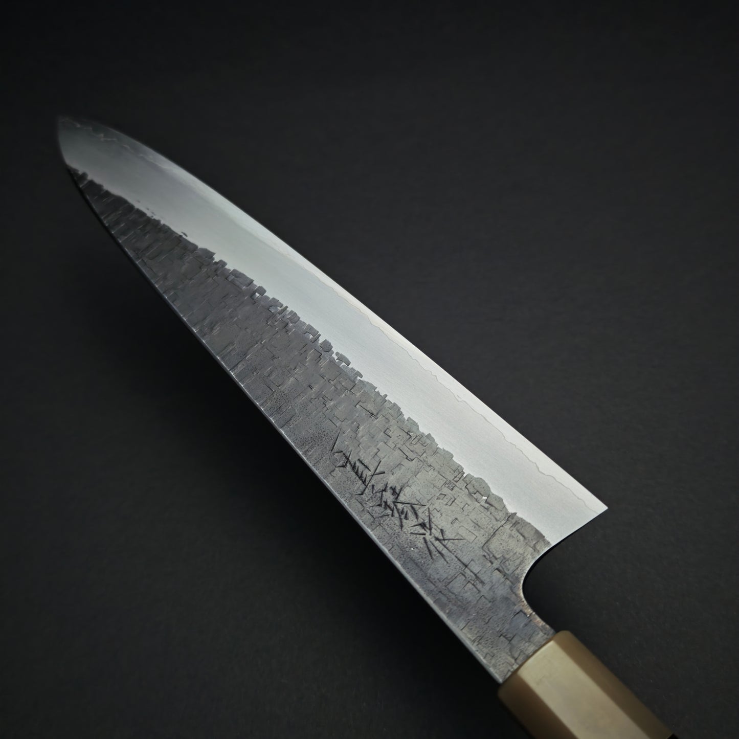 Tadokoro Hamono SG2 Kurozome Tsuchime Gyuto 220mm