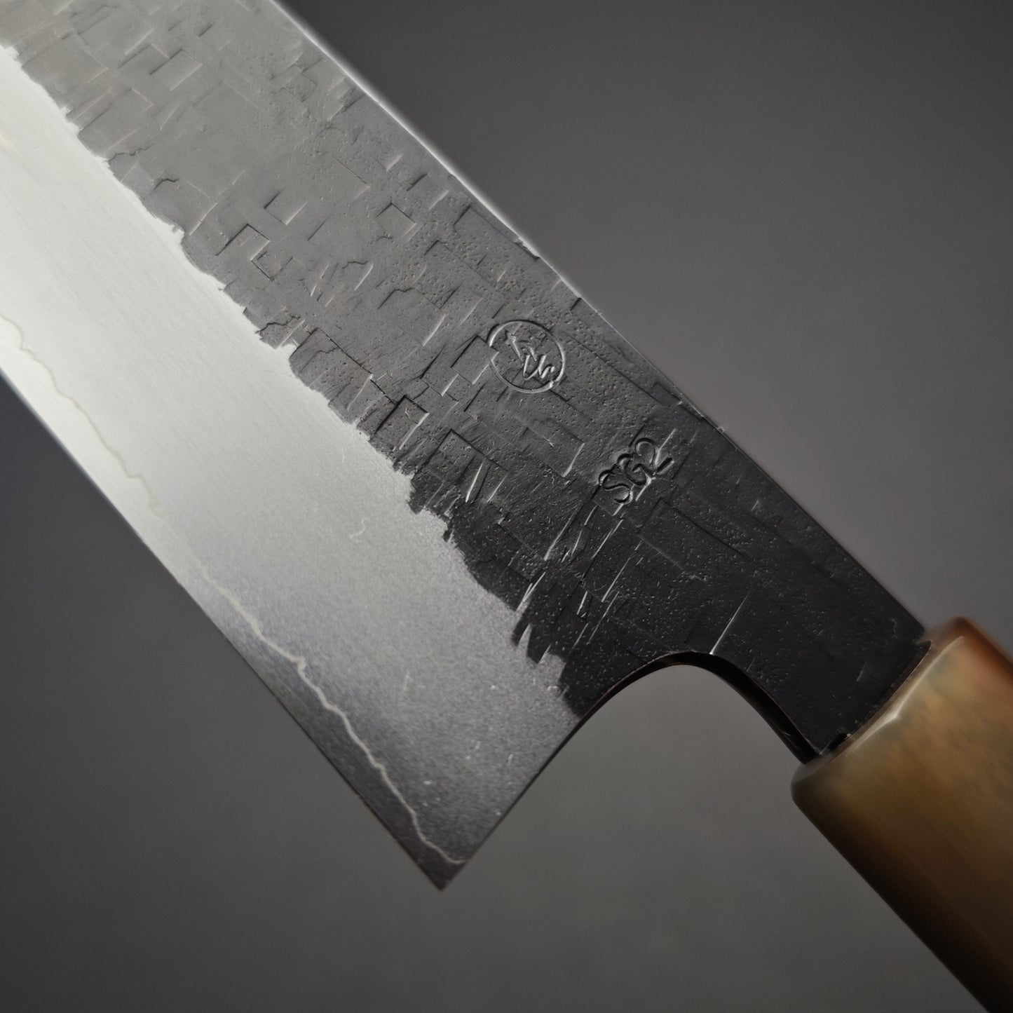 Tadokoro Hamono SG2 Kurozome Tsuchime Gyuto 220mm