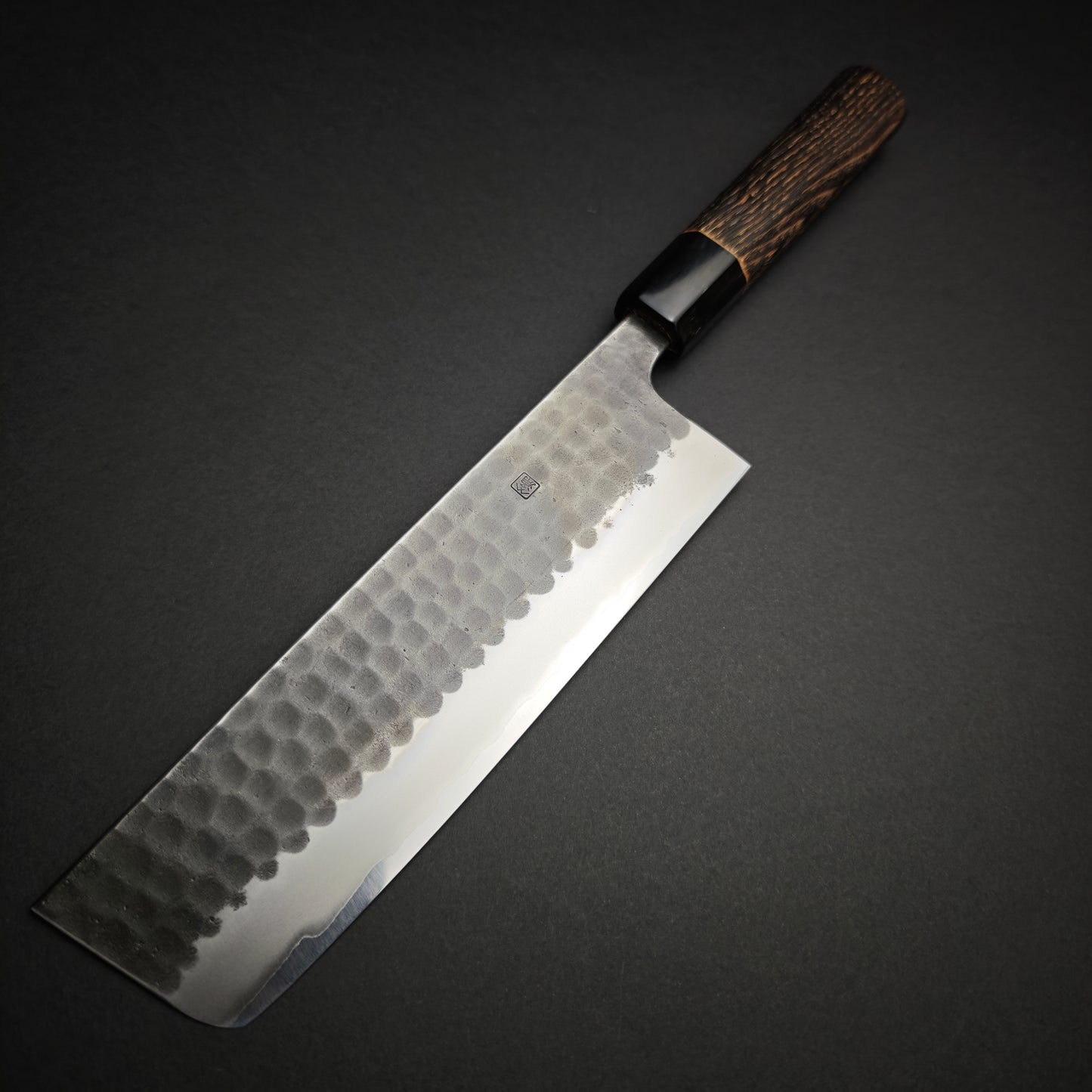 Toshihiro Wakui White2 Tsuchime Nakiri 180mm