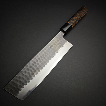 Toshihiro Wakui White2 Tsuchime Nakiri 180mm