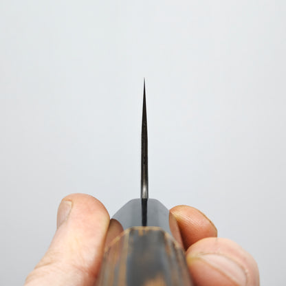 Toshihiro Wakui White2 Tsuchime Santoku 165mm