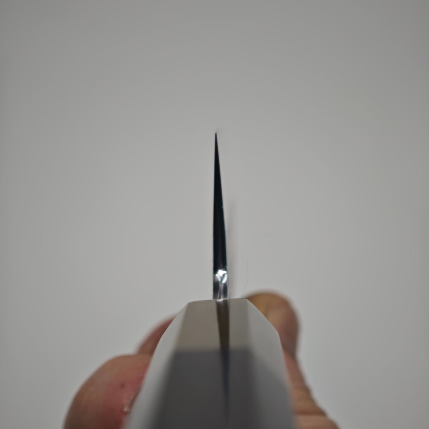 Tadokoro Hamono Ginsan(Silver3) Kurozome Tsuchime Kiritsuke Gyuto 220mm